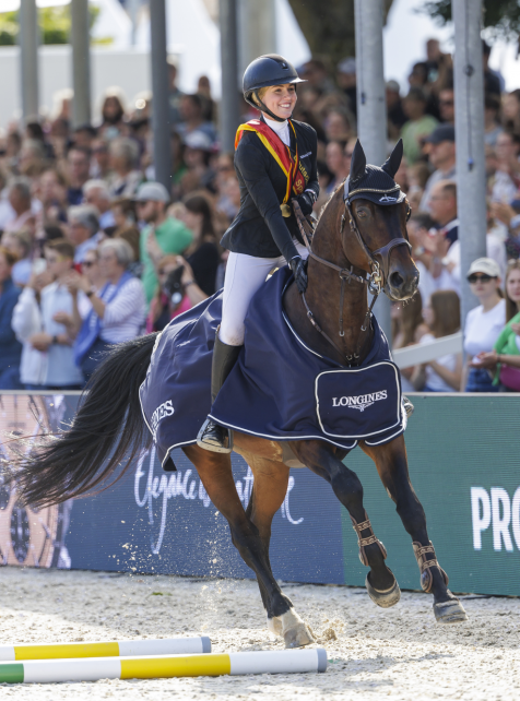 Dexter Bois Margot et sa jeune cavalière Emilia Löser sont  sacrés Champions d’Allemagne  des cavalières en 2024